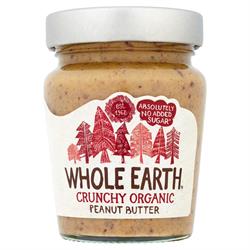 Whole Earth Crunchy Organic Peanut Butter 227g, Whole Earth