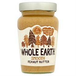 Whole Earth Smooth Peanut Butter 340g, Whole Earth