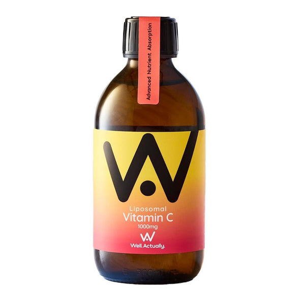 Well Actually Vitamin C 1000mg - Liposomal Liquid High Absorption - 60 servings