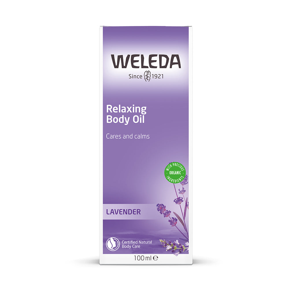 Huile de corps de lavande weleda 100 ml