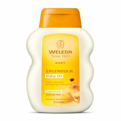 Calendula Baby Oil Fragrance Free 200ml, Weleda