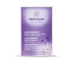 Lavender Relaxing Bath Milk 200ml, Weleda