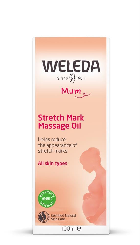 Λάδι μασάζ με Weleda Stretch Massage 100ml