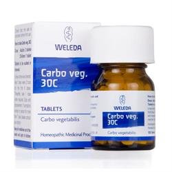 Carbo Veg 30C - 125 tabs, Weleda