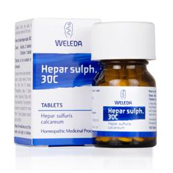 Hepar Sulph 30C - 125 tabs, Weleda