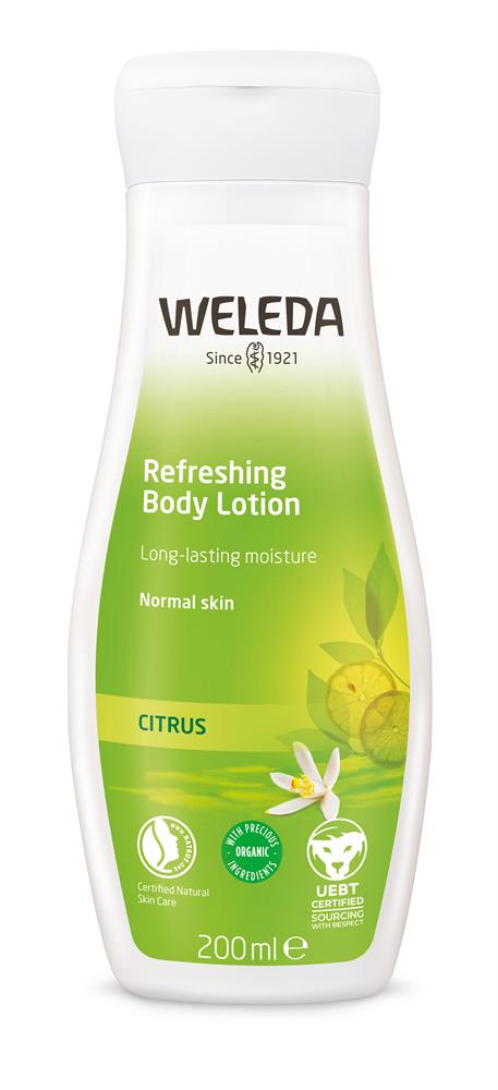 Balsam do odświeżania ciała weeleda citrus