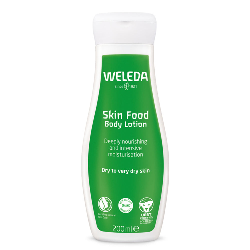 Lotion de corps alimentaire de la peau weleda 200 ml