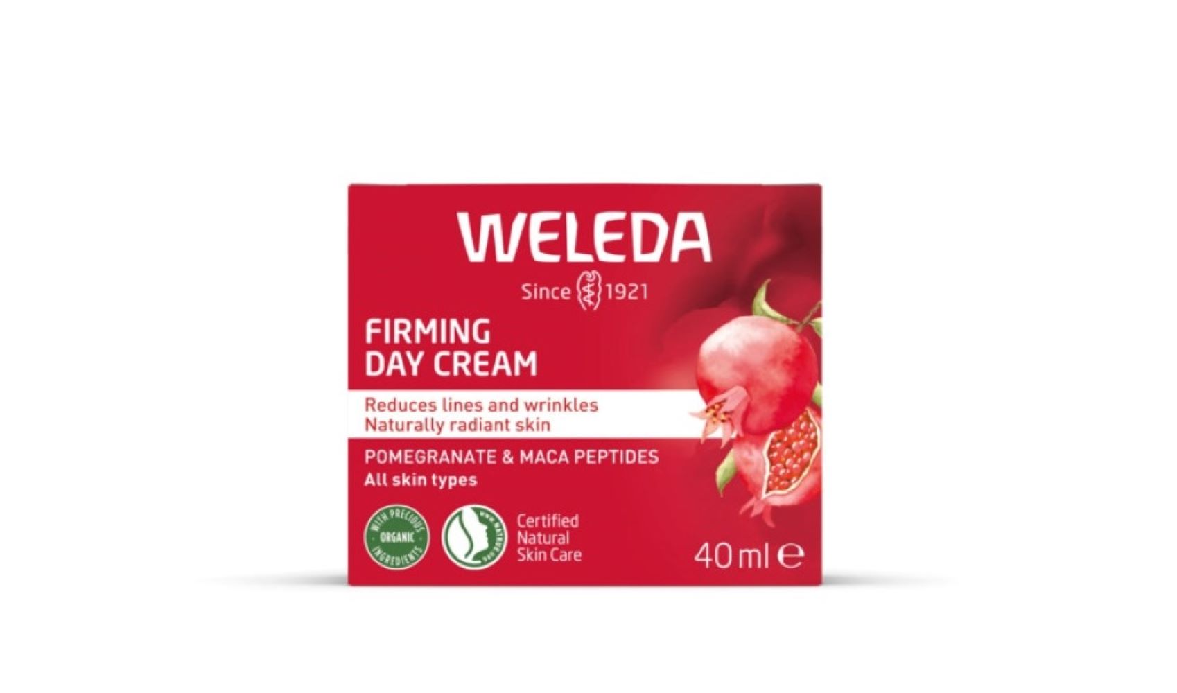 Crema de día de referencia de granada Weleda 40 ml