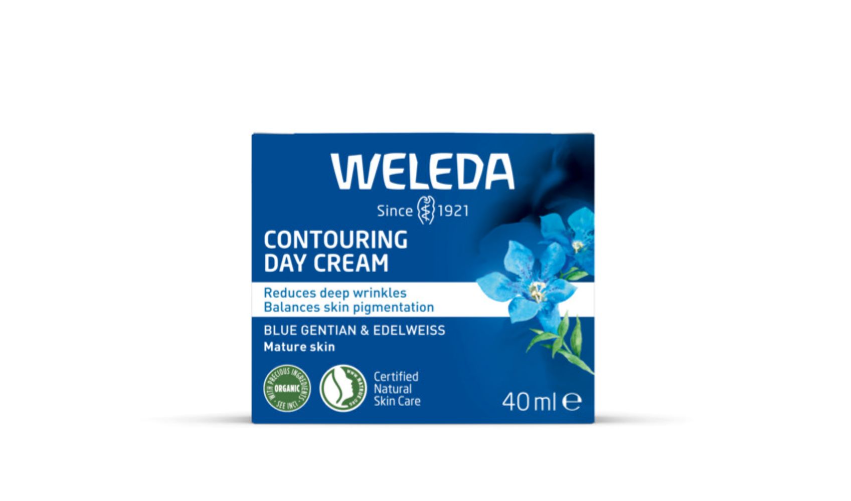 Weleda Blue Gentian & Edelweiss Dnevna krema za konturiranje 40ml