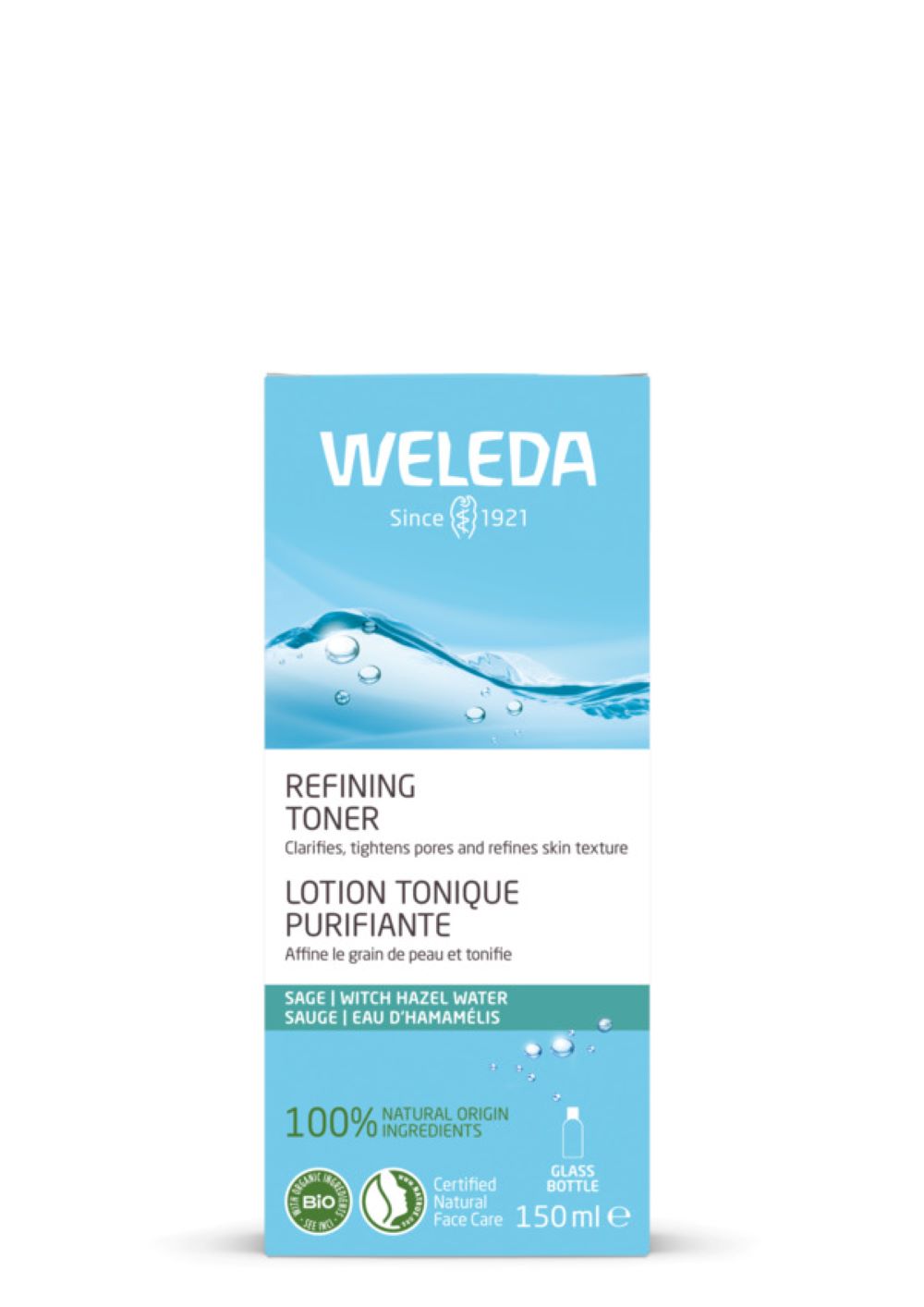 Toner per raffinazione di Weleda 150ml