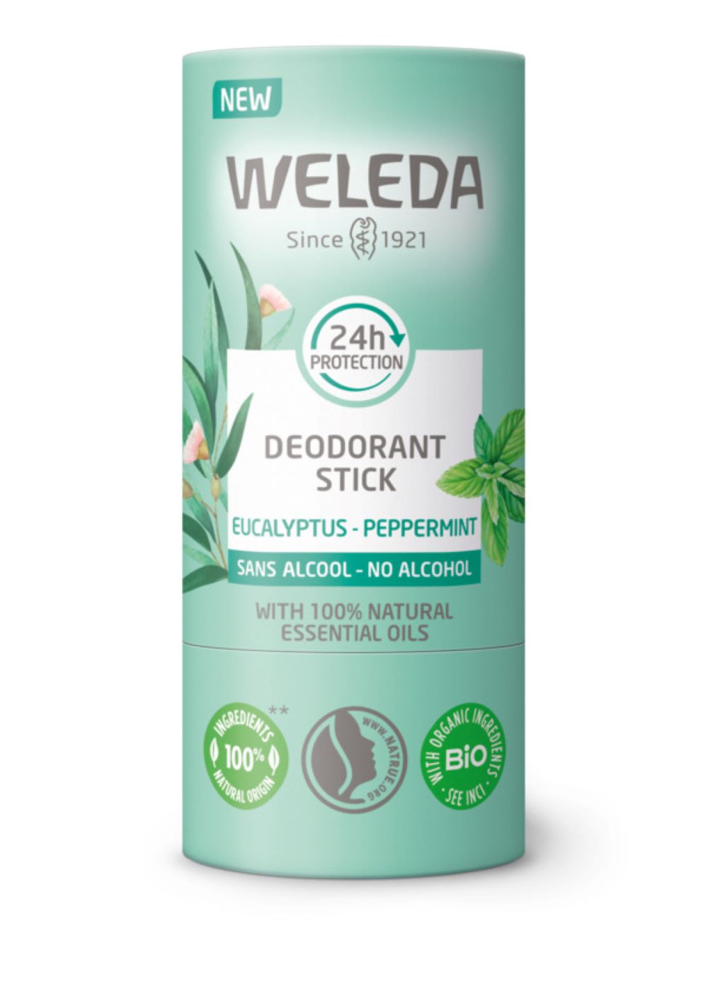 Weleda eucalyptus és borsmenta szilárd dezodor 50 g