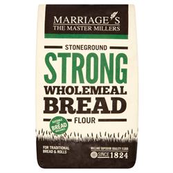 Strong Stoneground Wholemeal Flour 1500g, W H Marriage