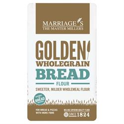 Golden Wholegrain Strong Bread Flour 1000g, W H Marriage