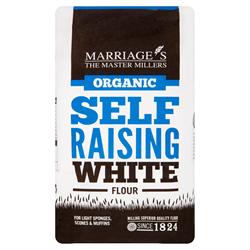 Org Self Raising White Flour 1000g, W H Marriage