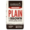 Organic Light Brown Plain 1000g, W H Marriage