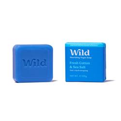 Wild Fresh Cotton & Sea Salt Soap Bar 100g, Wild