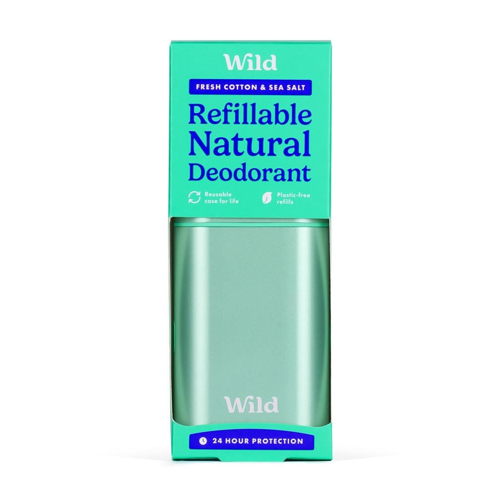 Wild Aqua Case and Fresh Cotton & Sea Salt Deo 40g