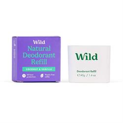 Wild Coconut & Vanilla Deo Refill 40g, Wild