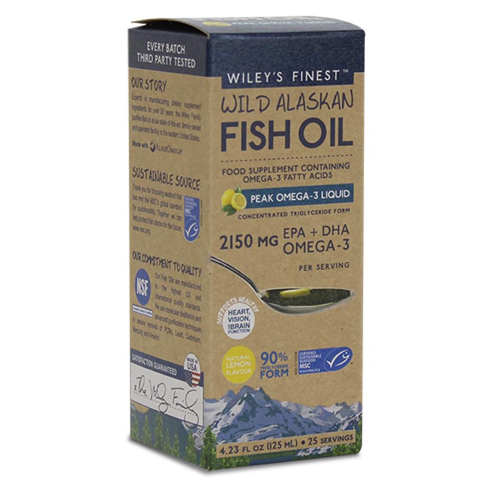 Η καλύτερη κορυφή του Wiley Omega-3 Liquid 125ml