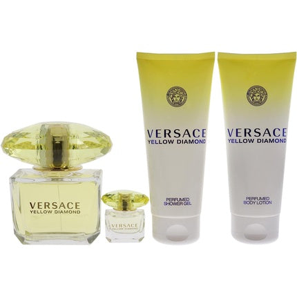 Versace Yellow Diamond Women's 4 Piece Gift Set