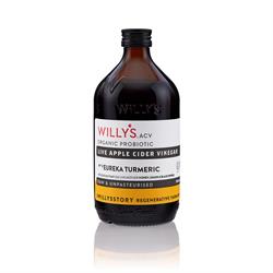 Willys eureka turmeric apple cider vinegar with the live mother, Willys