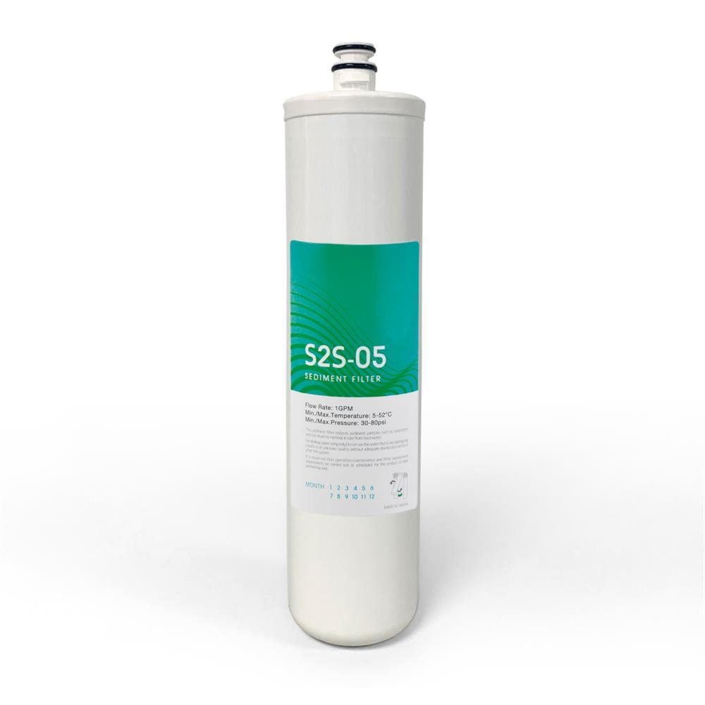 Gut reines Sedimentfilter im 1. Stadium (3 Stufe Reinigung)