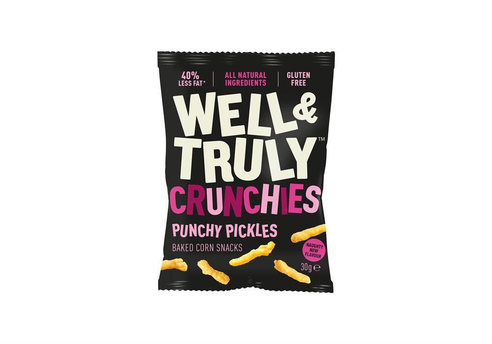 Καλά και πραγματικά punchy pickles crunchies σνακ 30g