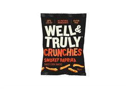 Smokey Paprika Crunchies Snack 30g, Well and Truly