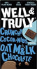 Oat M&lk Chocolate with Dark Chocolate Covered Cocoa Nibs 90g, Well and Truly