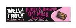 Oat M&lk Chocolate Bar with Fudge and Gluten Free Brownie 30g, Well and Truly