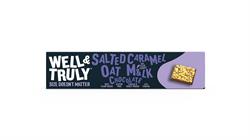 Oat M&lk Chocolate Salted Caramel Bar 30g, Well and Truly