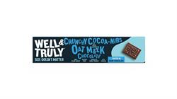 Oat M&lk Chocolate Cocoa Nibs 30g, Well and Truly