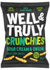 Sour Cream & Onion Crunchies Snack 30g, Well and Truly