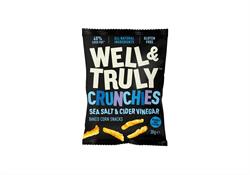 Sea Salt & Cider Vinegar Crunchies Snack 30g, Well and Truly