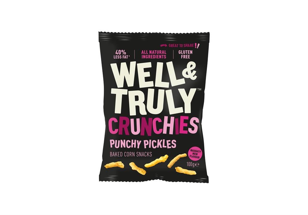 Gut und wirklich druckvolle Gurken Crunchies Snack 100g