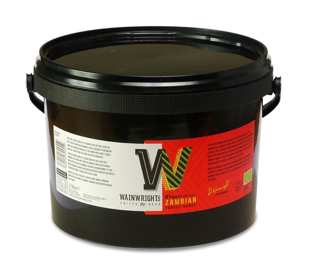 Wainwrights Bio -Clear Forest Honey 3,18 kg Wanne