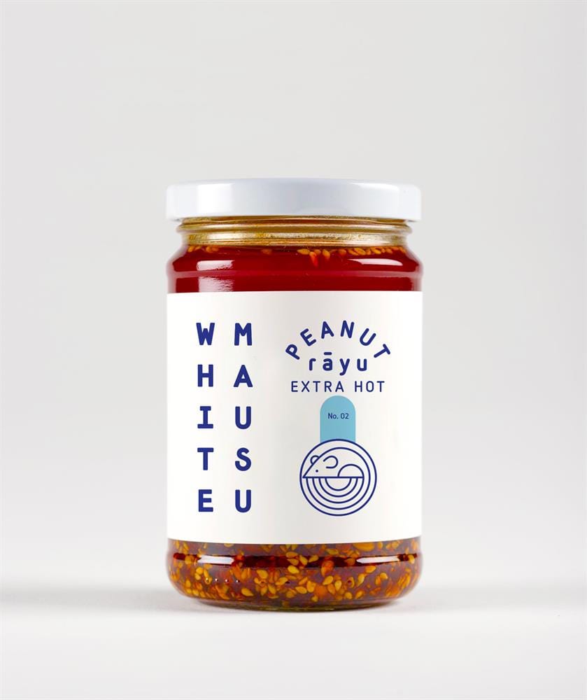 Weißer Mausu Erdnuss Rayu extra heiß 240g