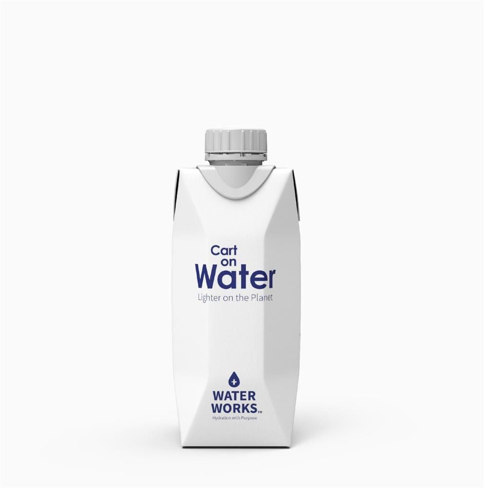 Water Works Carton Water 330 ml - leichter auf dem Planeten
