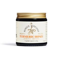 Organic Golden Turmeric Honey 120g, Wunder Workshop