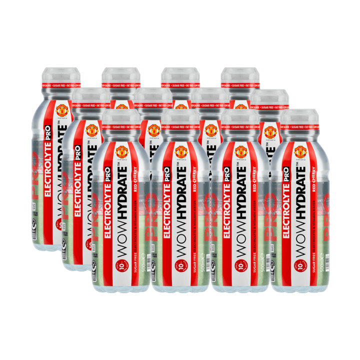 Wow Hydrate Electrolyte Pro 12x500ml Red Cherry