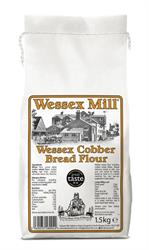 Cobber Bread Flour Including Malted Wheat Flakes 1.5Kg, Wessex Mill