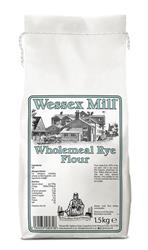 Wholemeal Rye Flour 1.5Kg, Wessex Mill