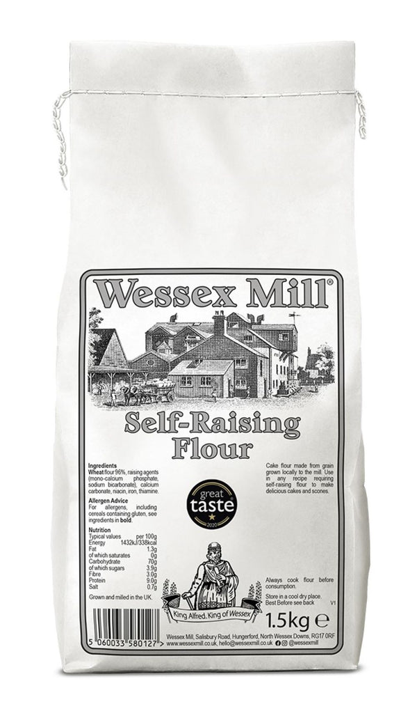 Wessex mølle selvhævende mel 1,5 kg