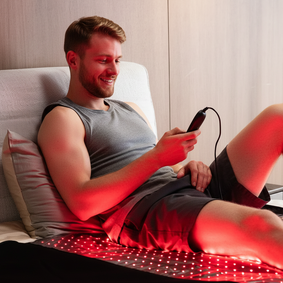 Професионално одеяло за терапия с червена светлина