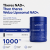 Welzo Ultra Purity Liposomal NAD+ 1000