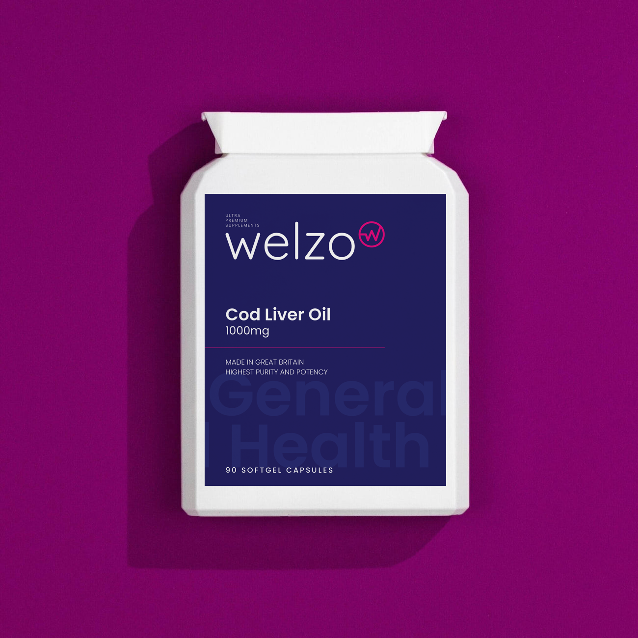 Welzo Probiotic Complex 10 Billion CFU 60 Capsules