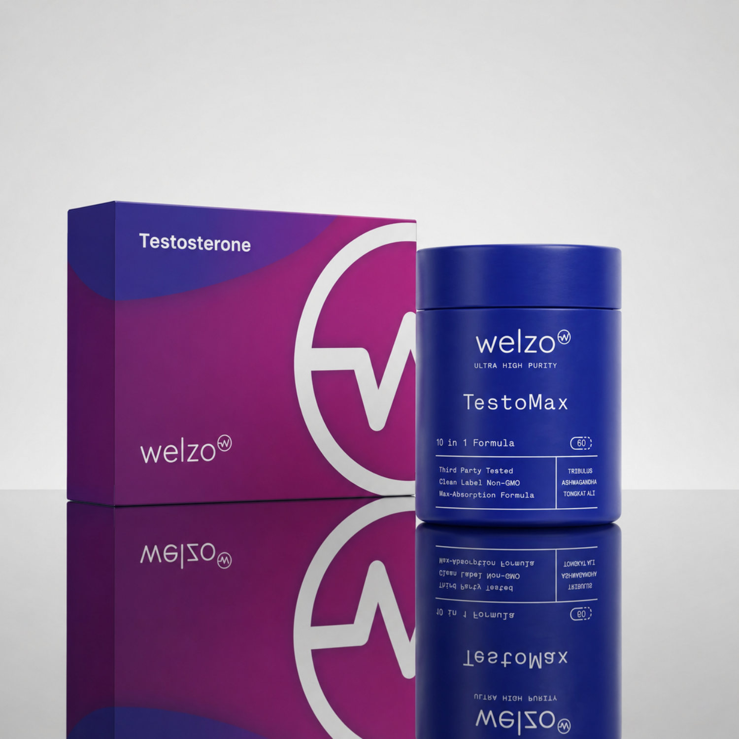 Welzo Ultra Purity NMN + Akkermansia + pacchetto di integratori trans-resveratrolo (copia)