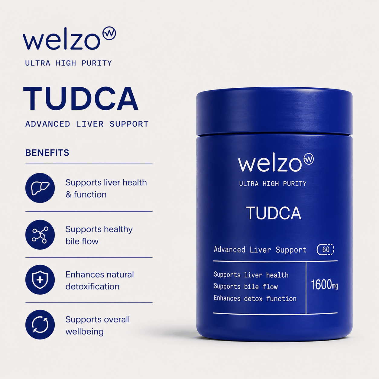 Welzo Ultra Pureza TUDCA