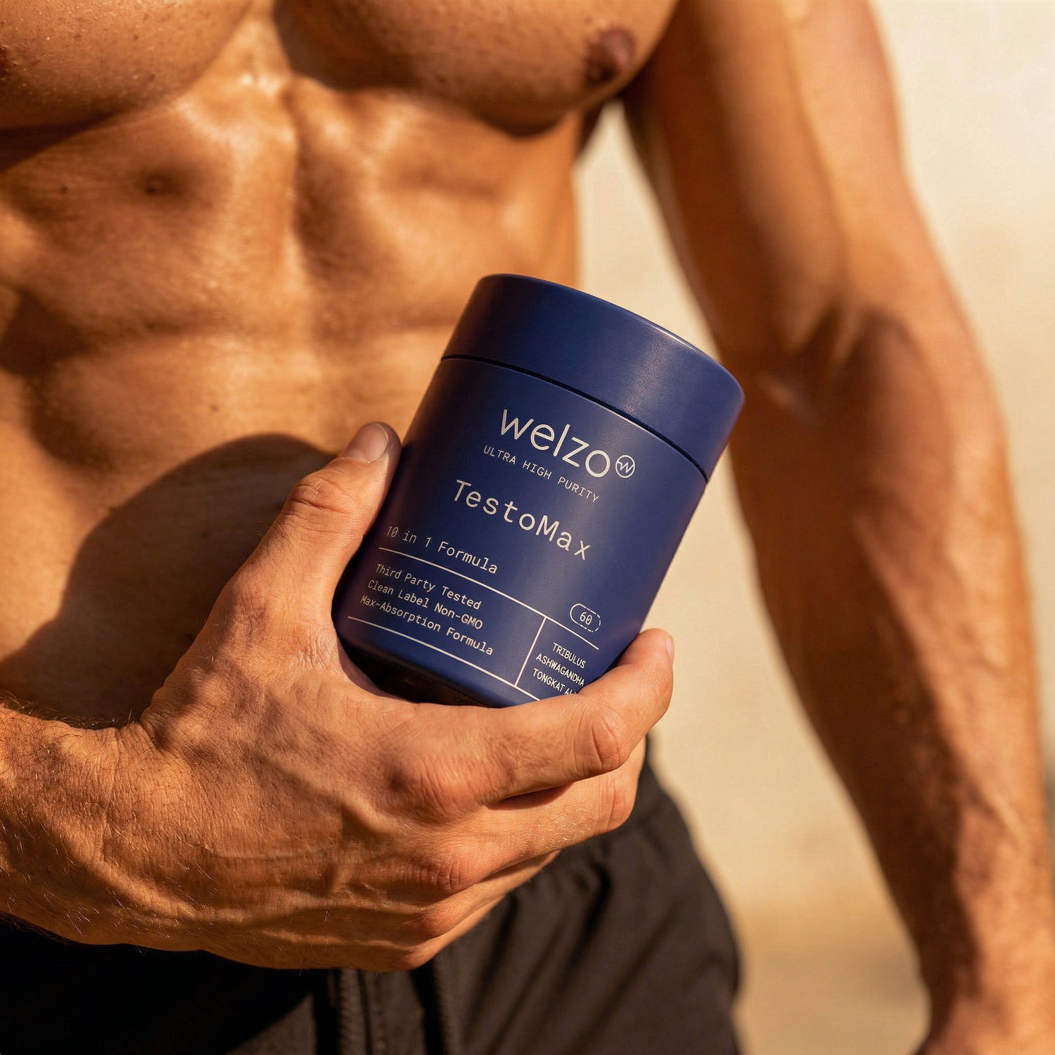 Welzo Ultra Purity TestoMax Testosterone Supplement