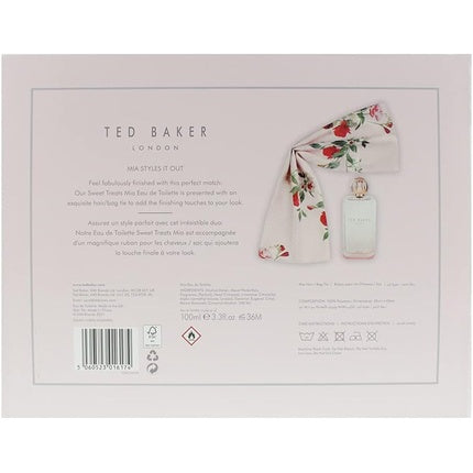 Ted Baker Mia Set Eau de Toilette Spray 100ml with Hair/Tie Band